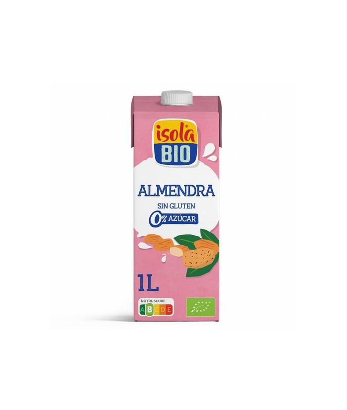 BEBIDA VEGETAL DE ALMENDRAS SIN AZUCAR BIO, 1 L
Ref. 605035

Ingredientes: agua, almendra* 5%, sal marina.
. (*)=De cultivo
