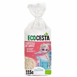 TORTITAS DE ARROZ BIO, 115 g
Ref. E1577

Ingredientes: arroz integral* 99,3%, sal marina* y lecitina de soja*. Contiene soja