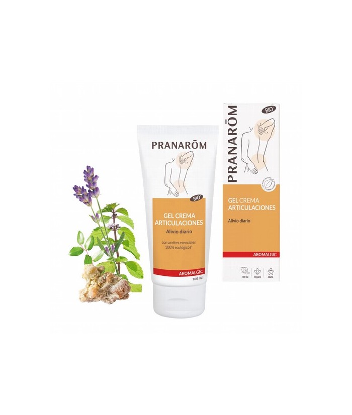 AROMALGIC GEL CREMA ARTICULACIONES Y MÚSCULOS es muy adecuado para el masaje de las zonas afectadas (rodillas, espalda, hombros
