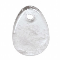Colgante Plano Cristal de Roca.

Medidas: 4 x 3 cm aprox.

Peso: 15 gramos aprox.
