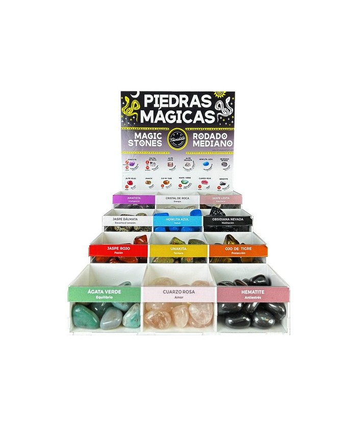 TRI.EXPOSITOR RODADO GRANDE 12 MINERALES