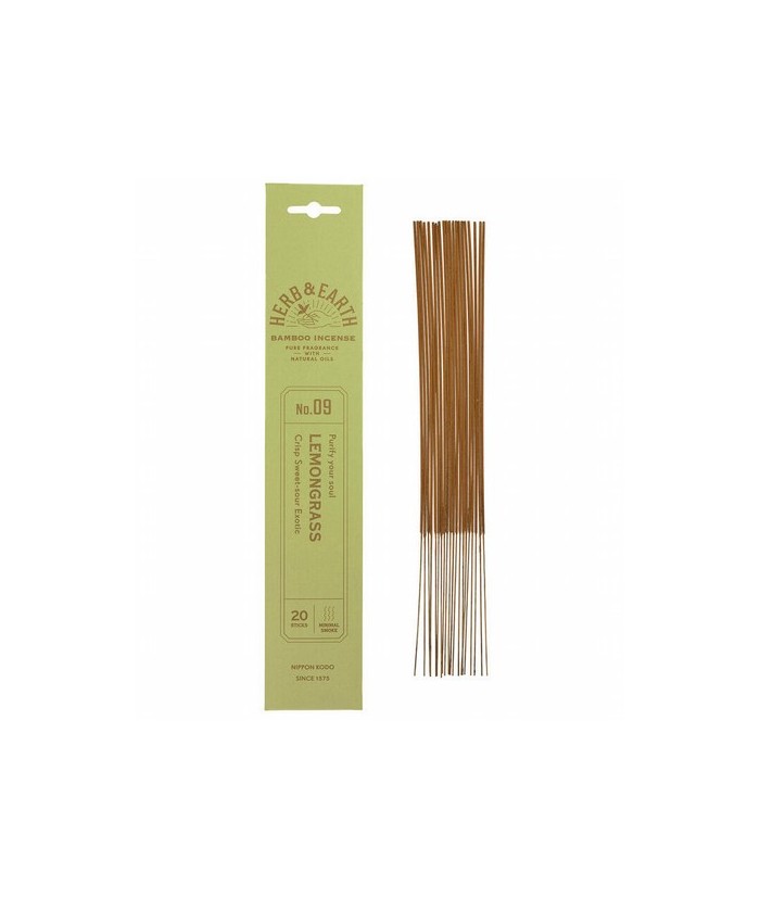 Hierba de limón: aroma fresco, agridulce y exótico.

Pura fragrancia con aceites naturales
La colección Herb & Earth de Nipp