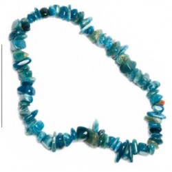 Pulsera Apatito en piedra chip pulida. Calidad extra.

Presentada en jinete de cartón con nombre de mineral y su propiedad. D
