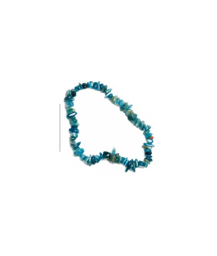 Pulsera Apatito en piedra chip pulida. Calidad extra.

Presentada en jinete de cartón con nombre de mineral y su propiedad. D