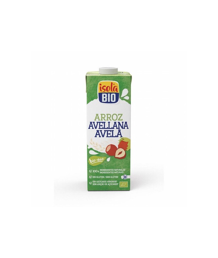 BEBIDA VEGETAL DE ARROZ Y AVELLANAS BIO, 1 L
Ref. 605013

Ingredientes: agua, arroz* 17%, avellanas* 3%, sal marina.
. (*)=