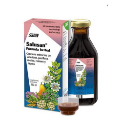 Salusan de Salus es un complemento alimenticio en comprimidos, elaborado a partir de una gama de plantas cuidadosamente selecci
