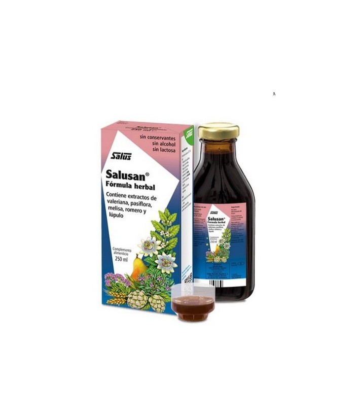 Salusan de Salus es un complemento alimenticio en comprimidos, elaborado a partir de una gama de plantas cuidadosamente selecci