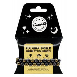 TRI.PULSERA DOBLE GOLDEN...