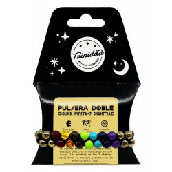 TRI.PULSERA DOBLE GOLDEN...