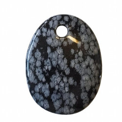 Colgante Plano Obsidiana Nevada.

Medidas: 4,5 x 3 cm aprox.

Peso: 15 gramos aprox.