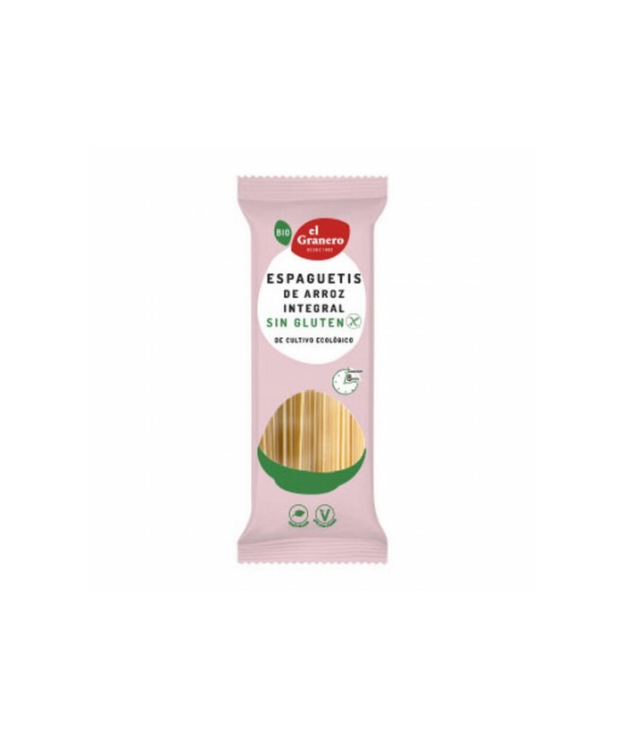 
ESPAGUETIS DE ARROZ INTEGRAL SIN GLUTEN BIO, 500 g
Ref. 018829

Ingredientes: harina de arroz integral*.
. (*)=De cultivo