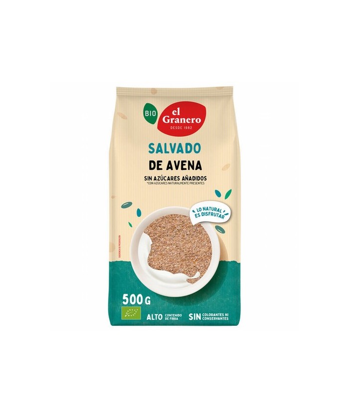 
SALVADO DE AVENA BIO, 500 g
Ref. 014859

Ingredientes: salvado de avena*. Contiene gluten. Puede contener soja, sésamo y f