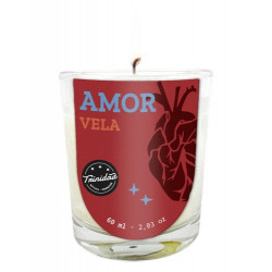 TRI.VELA VASO MINI AMOR 60 ML.