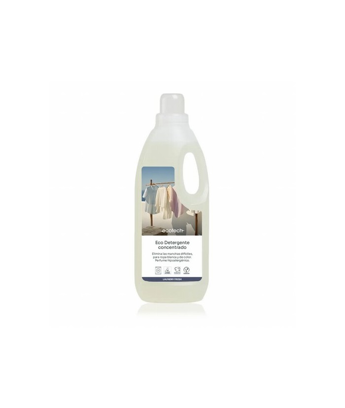 ECOTECH LAUNDRY FRESH Eco Detergente concentrado
Cuida tu ropa y tu piel con nuestro detergente líquido ecológico para todo ti