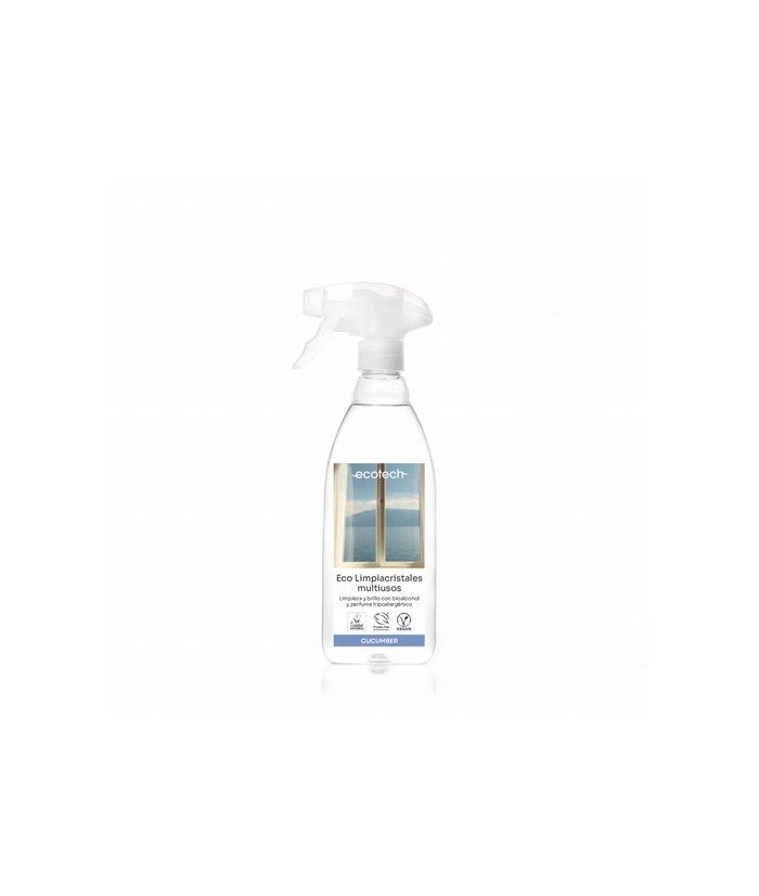 ECOTECH CUCUMBER Eco limpiacristales multiusos
Limpiador ecológico para cristales y todo tipo de superficies pulidas que elimi