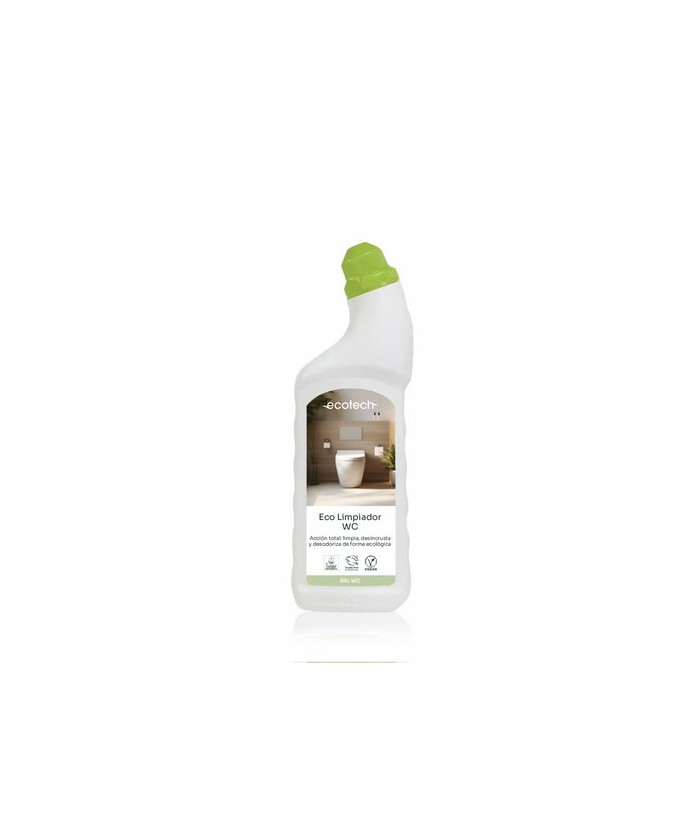 ECOTECH GEL WC Eco limpiador WC
Una higiene natural y un brillo saludable son posibles gracias a nuestro potente Gel limpiador