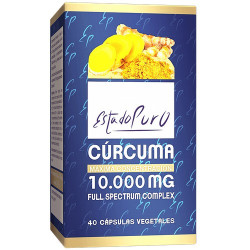Complemento alimenticio a base de extractos secos de rizoma de Cúrcuma longa, estandarizados en curcumina y turmerosacáridos, y
