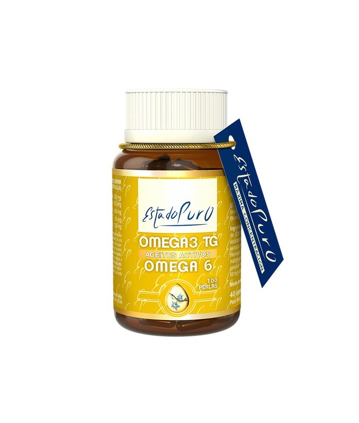 Complemento alimenticio a base de ácidos grasos omega 3 procedentes de aceite de pescado, ácidos grasos omega 6 procedentes de 