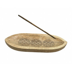 Tamaño aproximado: 27,50 x 10 x 2,40 cm



Material: Madera de mango