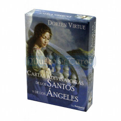 Oraculo Santos y de los Angeles - Doreen Virtue (Borde Dorado) (Set) (44 Cartas)