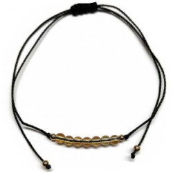 KU.PULSERA CITRINO HILO...