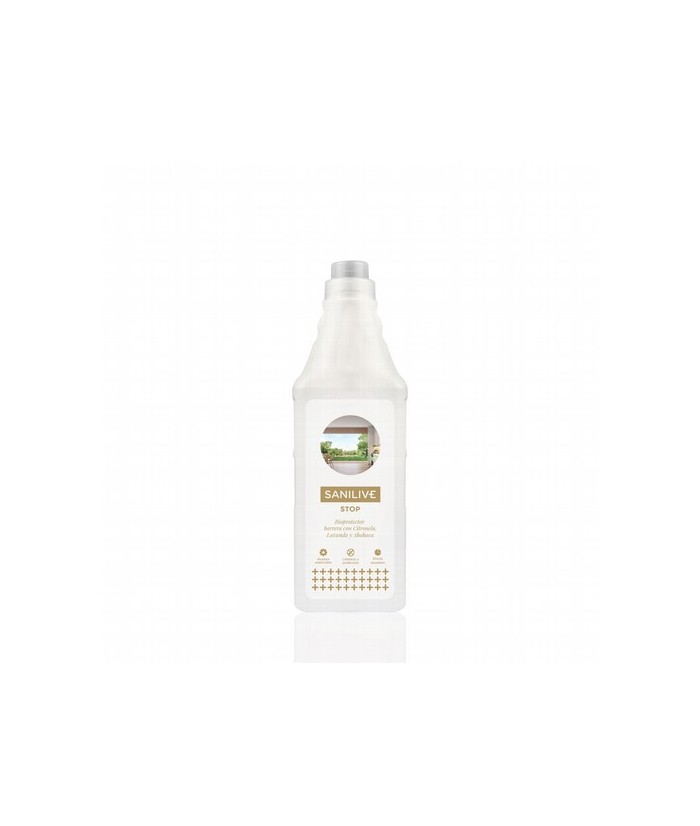 BIOPROTECTOR BARRERA CON CITRONELA, LAVANDA Y ALBAHACA
Limpiador multisuperficies con aceites esenciales naturales de Citronel