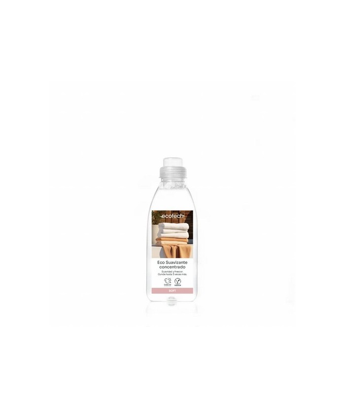 ECOTECH SOFT Eco suavizante concentrado
Suavizante concentrado con ingredientes de origen vegetal que deja tu ropa con un agra