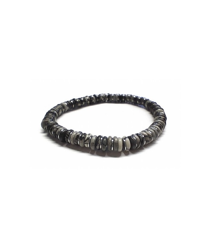 Pulsera de Jaspe Lidita para hombre (6mm).

En goma elástica.