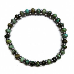 KU.PULSERA HOMBRE TURQUESA...