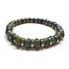 Pulsera de Turquesa para hombre (8mm).

En goma elástica.