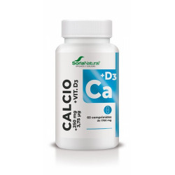 La vitamina D3 facilita la absorción de calcio en el intestino y ayuda a transportar el calcio hacia el tejido óseo, ayudando a