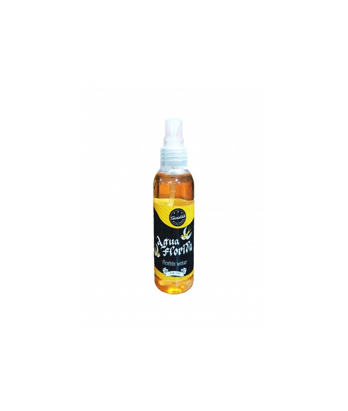 Agua Florida en presentación de 75ml, ideal para quienes buscan una opción ligera y portátil. elaborada a base de agua, alcohol