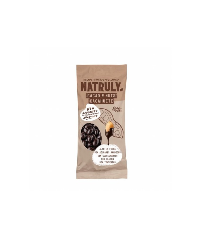 INGREDIENTES

Cobertura de chocolate negro 50% (pasta de cacao, fibra de achicoria, manteca de cacao, emulgente: lecitina de 