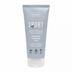 Gel 2 en 1 para cuerpo y cabello que limpia eficazmente sin causar sequedad ni irritación. Su fórmula suave respeta la piel y e