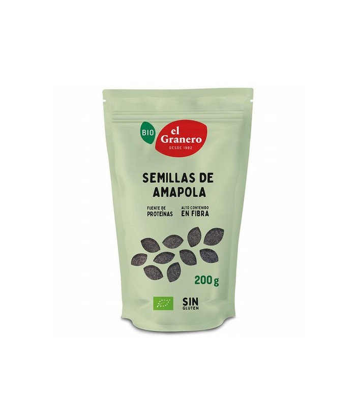 SEMILLAS DE AMAPOLA BIO, 200 g
Ref. 019159

Ingredientes: semillas de amapola azul*. Puede contener trazas de sésamo, soja y