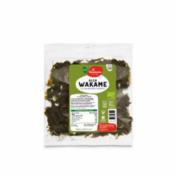 ALGA WAKAME BIO, 50 g
Ref. 012604

Ingredientes: alga wakame* (Undaria pinnatifida) deshidratada. (*)= De producción ecológi