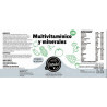 Cápsulas Multivitamínicas y Minerales. Complemento alimenticio diseñado para apoyar tu bienestar diario. Cada cápsula aporta vi