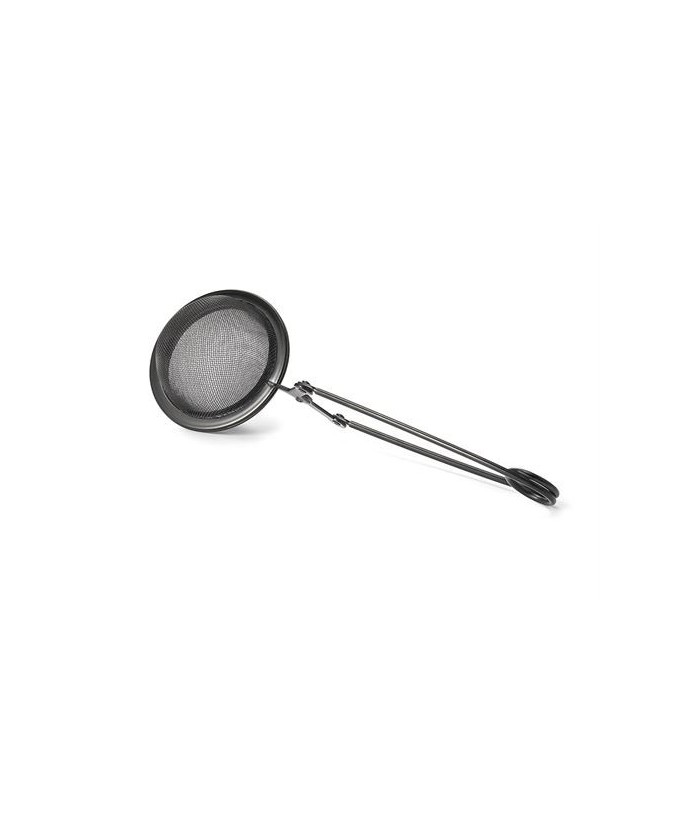 ¡El negro es hermoso! Y esta singular bola de té lo demuestra de una forma muy característica: su acabado negro mate le otorga 