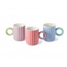 ¡Felicidad! ¡Su nombre lo dice todo! Porque esta hermosa taza nos trae alegría. ¿A ti también? Su vibrante combinación de color