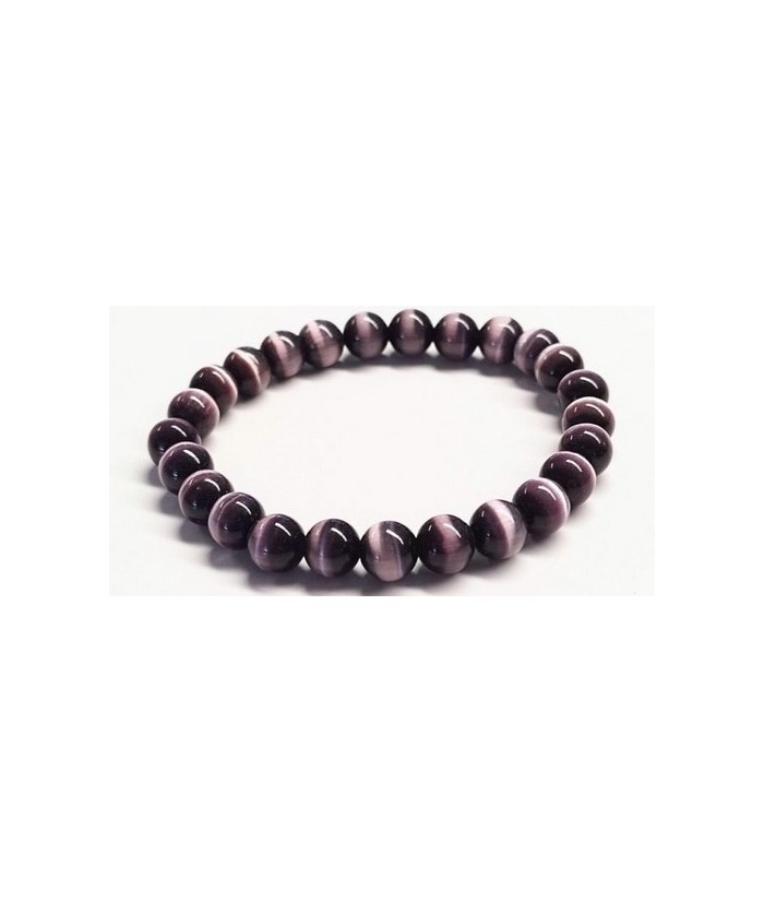 Pulsera Ojo de Gato en bola de 8mm.

En goma elástica.

Peso del set: 60 gramos aprox