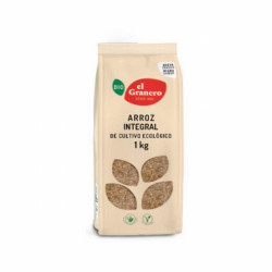 
ARROZ INTEGRAL BIO, 1 Kg
Ref. 011801

Ingredientes: arroz integral*. Puede contener trazas de gluten, sésamo, soja y fruto