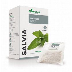Composición
Ingredientes
(por sobre)

Salvia officinalis L. (Hojas).... 1,3 g



Modo de empleo
Plantas Relacionadas
