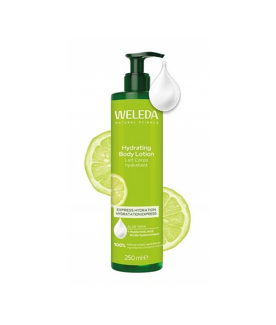 Información del Producto
Leche Hidratante Corporal formulada con aloe vera biológico, extracto natural de limón y ácido hialur