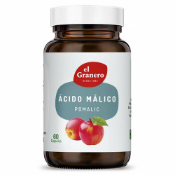 
ACIDO MALICO (POMALIC), 60 CAP. 650 mg
Ref. 013389

Ingredientes: corrector de acidez ácido málico, agente de recubrimient