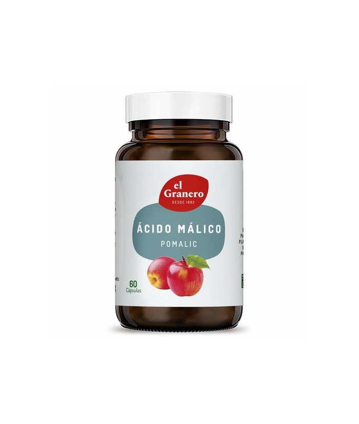 
ACIDO MALICO (POMALIC), 60 CAP. 650 mg
Ref. 013389

Ingredientes: corrector de acidez ácido málico, agente de recubrimient