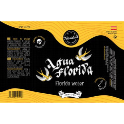 Agua Florida en presentación de 75ml, ideal para quienes buscan una opción ligera y portátil. elaborada a base de agua, alcohol