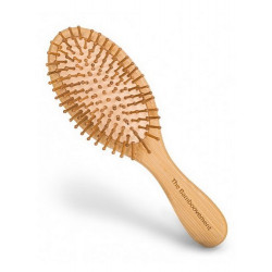 Ideal para pelo corto a medio-largo

Este cepillo sin plástico ni cerdas de origen animal, de bambú certificado FSC, es uno d