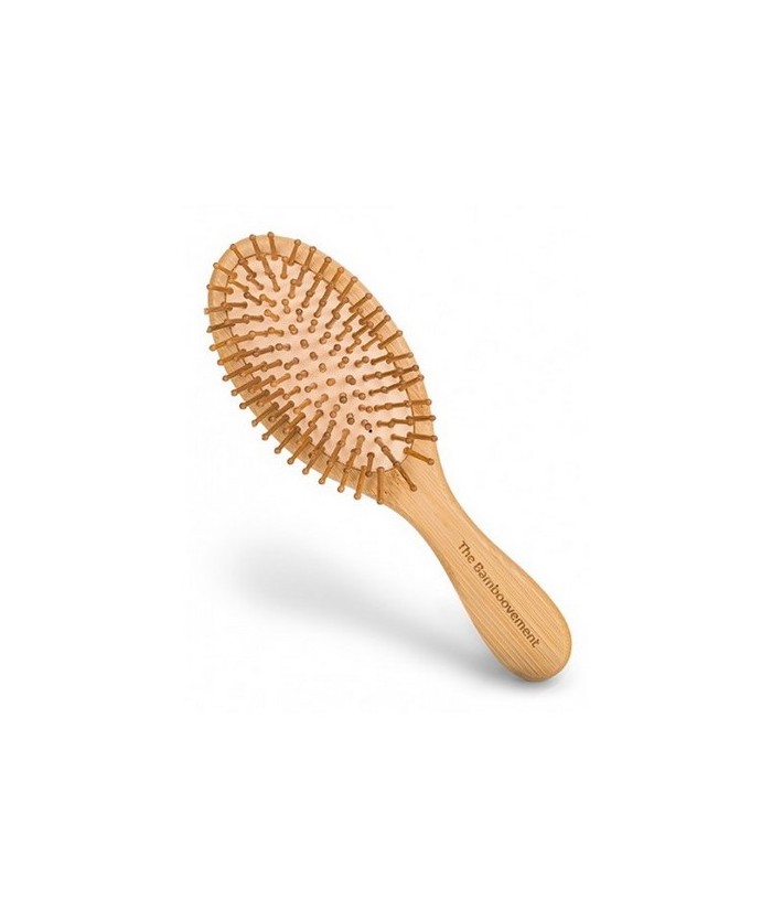 Ideal para pelo corto a medio-largo

Este cepillo sin plástico ni cerdas de origen animal, de bambú certificado FSC, es uno d