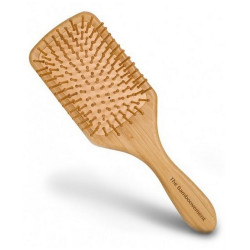 Ideal para pelo medio-largo a largo

Este cepillo sin plástico ni cerdas de origen animal, de bambú certificado FSC, es uno d