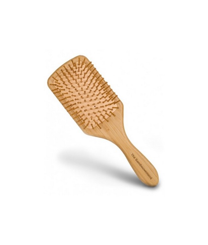 Ideal para pelo medio-largo a largo

Este cepillo sin plástico ni cerdas de origen animal, de bambú certificado FSC, es uno d
